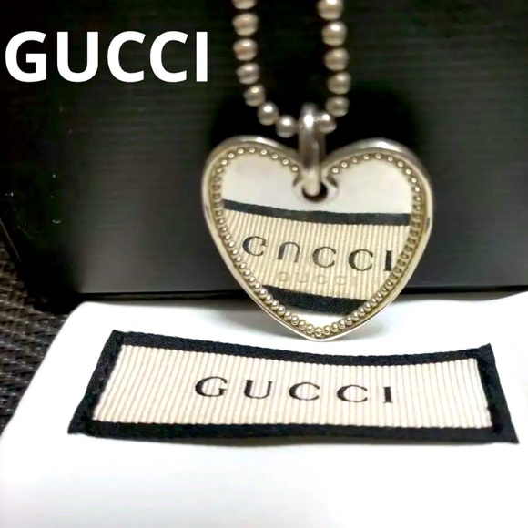 Gucci 925 Sterling Silver Luxury Necklace Stunning 😍 - Picture 1 of 5